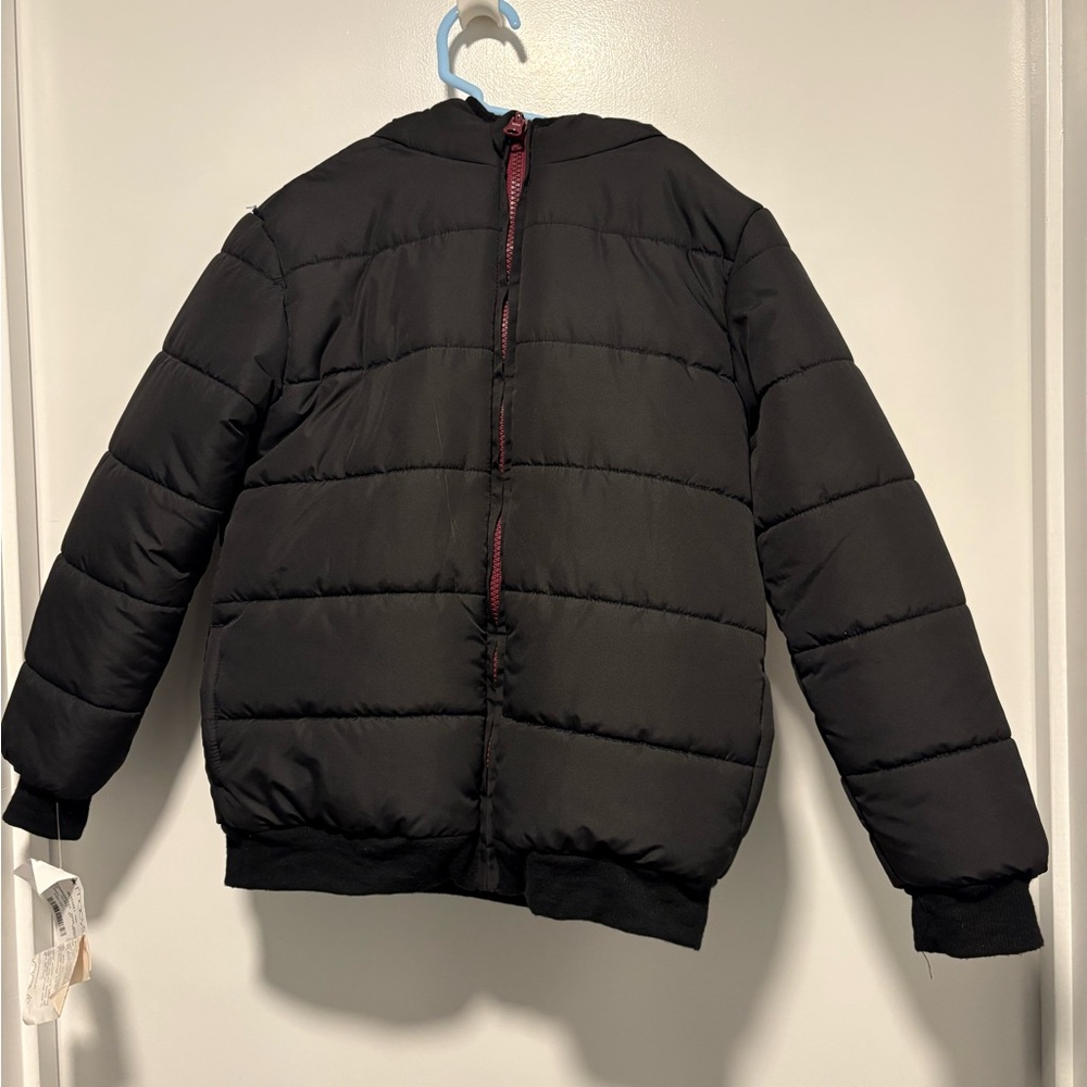 Black hooded jacket NWT